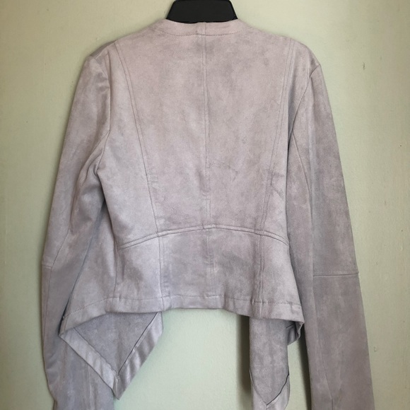 Katherine Barclay faux suede draped jacket - Picture 2 of 6